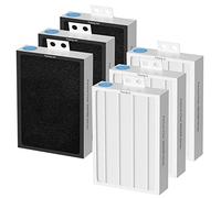 Ganteny Lot de 6 filtres HEPA de rechange série 500/600 compatibles avec les purificateurs d'air Blueair série 500/600 501 503 505 510 550E 555EB 601 603 605 650E
