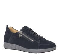 Ganter Baskets Klara-k pour Femme, Bleu foncé, 38 EU X-Weit