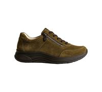 Ganter Chaussures Basses Femme Vert Cuir Autre Fermeture Éclair, Confort