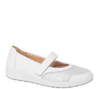 Ganter Femme Klara Ballerines, Blanc Lait, 44 EU Large