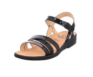 Ganter Femme Sonnica Sandale, Noir, 44.5 EU Étroit