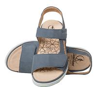 Ganter Gina-g, Sandales Compensées, femme, Bleu, 44 EU