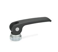 Ganter la norme Éléments - Ponceuse excentrique Tendeur avec filetage intérieur, 1 pièce, noir, GN 927-82 M8 - A - B