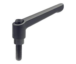 Ganter Norm Levier de serrage réglable GN 300 d1 M 12 mm l1 92 mm l2 40 mm filetage ext. GAN Quantité:1