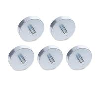 Ganter Norme Éléments | Aimants De Fixation Avec Filetage Extérieur - GN 50.3 | ferrite rigide, argent, GN 50.3-HF-16-M3