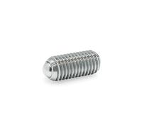 Ganter Norme Éléments GN 615.3-KSN - federnde Impression morceaux M12 avec six pans creux, argent