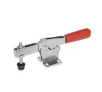 Ganter Norme Éléments GN 820-130 de Mc - horizontalspanner avec balance véritable Pied, 1 bleu galvanisé passivé,