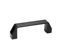Ganter Normelemente | 1 pièce | Poignées de repassage - GN 528-PA-179-8,5-SW | Plastique polyamide | Distance d'alésage : 179 mm
