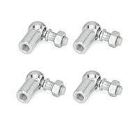 Ganter Normelemente 71802-8-M5-CS 4pcs Joint coudé DIN 71802 Argent Filetage de raccordement d2: M5