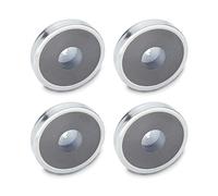 Ganter Normelemente - Aimants de maintien avec alésage - GN 50.4 - Matériau magnétique en carbure, argent, GN 50.4-HF-25