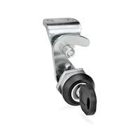 Ganter Normelemente GN 115.8-SC-18-H1-SW-2 Crochet de verrouillage verrouillable SC : actionnement avec clé