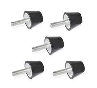 Ganter Normelemente GN 253-19-M5-10-55 Butée à vis Noir Filetage M5 x 10