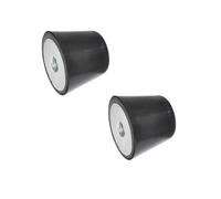 Ganter Normelemente GN 253-38-M8-55 Butée avec filetage intérieur | noir, d1 : 38 mm Filetage : M8