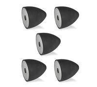 Ganter Normelemente GN 353-20-24-M6-E-55 Tampon de butée avec filetage intérieur Noir Filetage d2 : M6