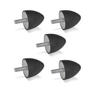 Ganter Normelemente GN 353-20-24-M6-S-55 Butée à vis Noir Filetage d2 : M6