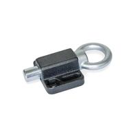Ganter Normelemente | GN 722.6-8-20-A-SW | Boulon de verrouillage avec anneau de traction | À visser | Sans verrouillage | GN 722.6-8-20-A-SW | Noir | Boulons de 8 mm de diamètre