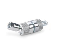 Ganter Normelemente | Joint à rotule | Boule avec filetage intérieur M12 et côté de montage avec vis | Acier | GN 782-M12-KI-2