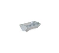 Ganter Normelemente | Lot de 10 rainures avec sécurité anti-torsion | pour profilés en aluminium | GN 50I-8M6-V-SZ | Largeur de rainure 8 mm | Filetage M6