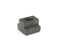 Ganter Normelemente Lot de 2 écrous pour rainures en T - DIN 508-20-M12-10 e résistance 10 - Brunis