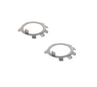 Ganter Normelemente Lot de 2 tôles de sécurité en acier - DIN 70952 - DIN 70952-40-A-ST