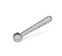 Ganter Normelemente | Poignées coniques en acier inoxydable - DIN 99-100-M12-N-NI | Longueur de la poignée : 100 mm | Filetage M12