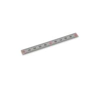 Ganter Normelemente | Règle en acier inoxydable | Autocollant | Disposition verticale | 100 mm | 1 pièce | GN 711-NI-100-S-U