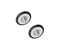 Ganter Normelemente | Roulette coulissante, avec boulons avec filetage extérieur | 2 pièces | Diamètre 19 mm, filetage M6 | GN 753-19-M6-KR-2