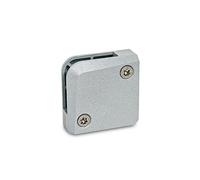 Ganter Normelemente Support d'angle - Support de serrage - GN 939-ZD-60-10-E-SR - Zinc moulé sous pression - Plage de serrage : 10 mm