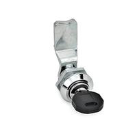 Ganter Normelemente | Verrous avec ylindrique - GN 115-SC-4 | Actionnement avec clé | 1 pièce