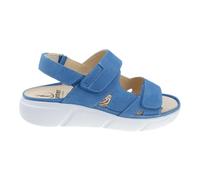 Ganter - Sandalette Large Bleue Hera - Femme - Chaussures - Bleu - Taille: 40 EU
