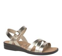 Ganter Sonnica-e Sandales pour femme, argentées, 40 EU étroites