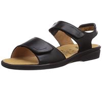 Ganter SONNICA, Weite E, sandales ouvertes Femme - Noir (Schwarz 0100), 41.5 EU (7.5 UK)