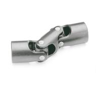 Gantern Normelemente | Articulations croisées, accouplement d'arbre - GN 9080-25-B16-DG | Roulement coulissant, double | Diamètre 25 mm | Alésage B16