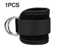 Gantry De Fitness,Boucle De Cheville,Dispositif D'entraînement Des Jambes Et Des Hanches,Anneau De Pied De Tension Double D,Sangle De Legging,Accessoires De Cheville - Type Black-1pcs #A