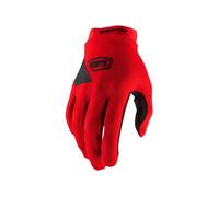 100% Ridecamp Gants de vélo pour les jeunes, rouge, taille L
