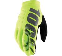 Gants 100 pour cent brisker - hommes, longs, jaune flou - Taille XL