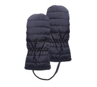 Gants 2/4 ans en polaire détail - doublés fausse fourrure marine 2/4A