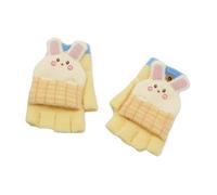 Gants À Couvercle Rabattable Pour Faciles Et Confortables Porter Garçons Et Filles Âgés De 3 10 Ans Mitaines Chaudes De Dessin Animé Chauffe-mains Ludique