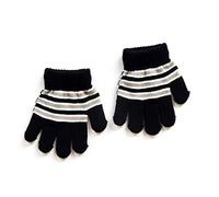 Gants À Doigts Complets Pour Tout-petits Mitaines Tricotées À Rayures Cyclisme Universel Pour Bébé Fille Et Garçon Hiver Et Automne