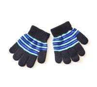 Gants À Doigts Complets Pour Tout-petits Mitaines Tricotées À Rayures Cyclisme Universel Pour Bébé Fille Et Garçon Hiver Et Automne