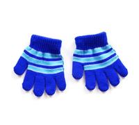 Gants À Doigts Complets Pour Tout-petits Mitaines Tricotées À Rayures Cyclisme Universel Pour Bébé Fille Et Garçon Hiver Et Automne