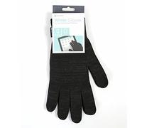 Gants à écran tactile noirs, taille M, avec ajustement confortable et matériau résistant, parfaits pour un usage quotidien et des activités de plein air.
