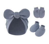 Gants à main, chapeau de pépinière avec chaussettes, chaussures pour nouveau-nés, tout-petits, respirants