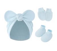 Gants à main, chapeau de pépinière avec chaussettes, chaussures pour nouveau-nés, tout-petits, respirants