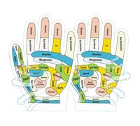 Gants à main de réflexologie - MASSAGES MATTURES DE REFLOSTOLOGIE | MASSAGES Gants Gants | Point de massage avec outil | Gants tutoriel de massage pour les agents débutants, outils