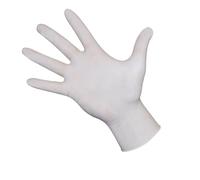 Gants à usage unique Kerbl Latex Top (x100) Blanc Taille 9,5/10