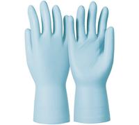 Honeywell Gants jetables Dermatril P743 Nitrile Bleu Taille 8 EN374/EN455 Catégorie III Quantité 1