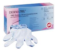 Gants à usage unique Taille (gants): 9, L KCL Dermatril 740-9 100 pc(s)