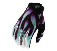 Troy Lee Designs Air Overspray, gants S Noir/Blanc/Turquoise Noir/Blanc/Turquoise