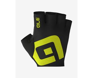 Gants Alé Air courts noir jaune fluo - XS